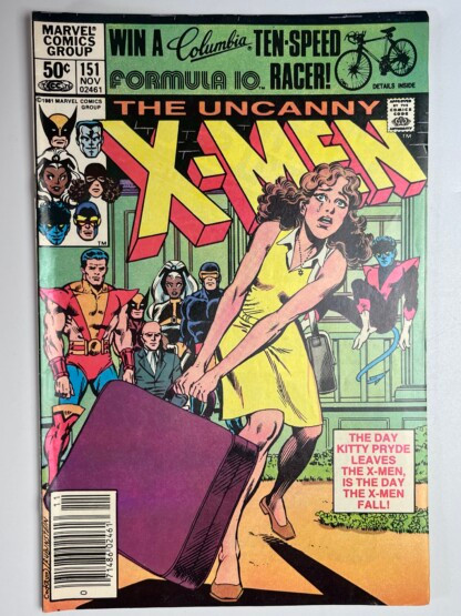 Uncanny X-Men #151 (1981) Debut of the Sentinels MK IV