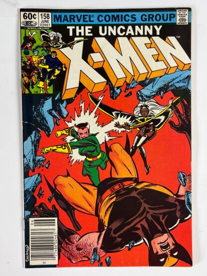 Uncanny X-Men #158 (1982) 1st cover app. & 2nd app. Rogue