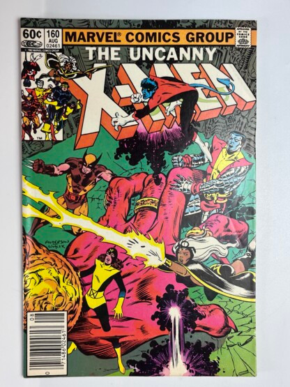 Uncanny X-Men #160 (1982) 1st app. Illyana Rasputin as an adolescent, 1st app. S'ym