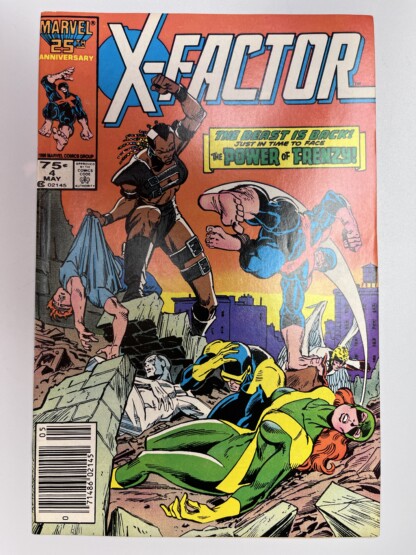 X-Factor #4 (1986) 1st app. Frenzy