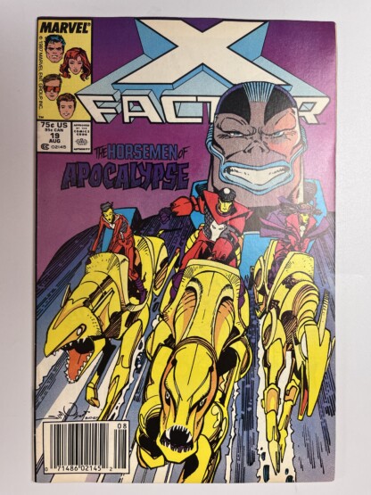 X-Factor #19 (1987) 1st cover app. The Horsemen of Apocalypse