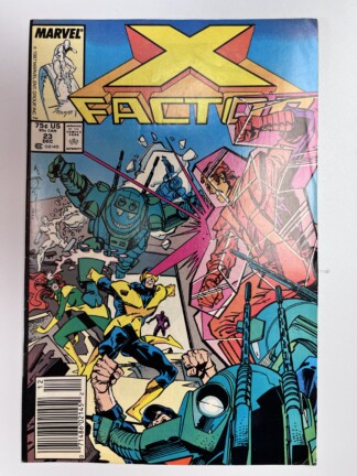 X-Factor #23 (1987) 1st full team app. The Horsemen of Apocalypse, 1st full app. app. Death (Warren Worthington III)