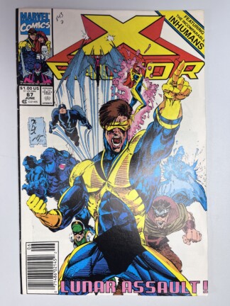 X-Factor #67 (1991) 1st app. Shinobi Shaw