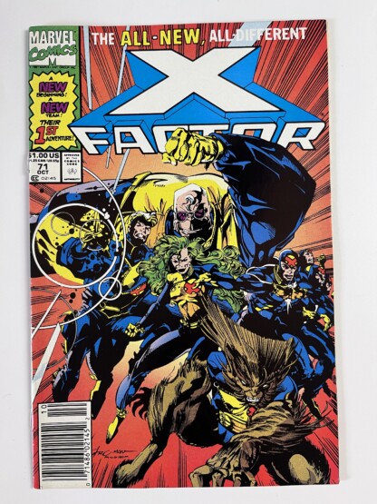 X-Factor #71 (1991) 1st cover app. Strong Guy