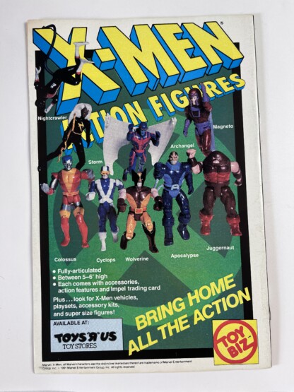 X-Factor #71 (1991) 1st cover app. Strong Guy - Image 2