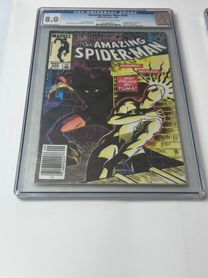 Amazing Spider-Man #256 CGC 8.0 (1984) 1st app. Puma