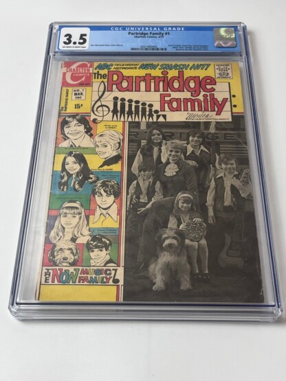 Partridge Family #1 CGC 3.5 (1971)