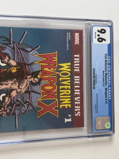 True Believers: Wolverine Weapon X #1 CGC 9.6 (0) - Image 2