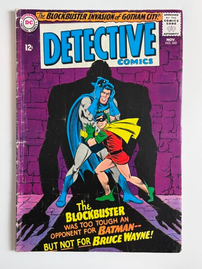 Detective Comics #345 (1965) 1st app. Blockbuster