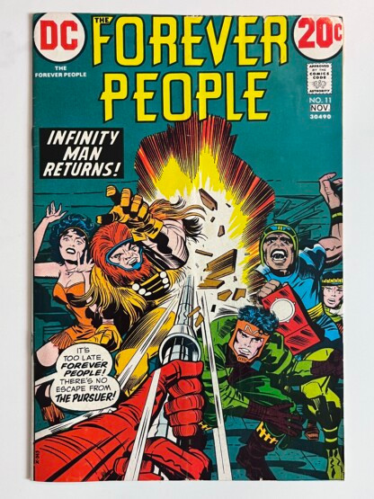Forever People #11 (1972) 1st app. Devilance the Pursuer