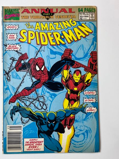 Amazing Spider-Man Annual #25 (1992) 1st solo story featuring Venom