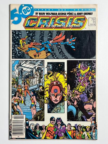 Crisis On Infinite Earths #11 (1986) Newsstand