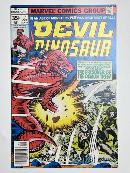 Devil Dinosaur #7 (1978) (Newsstand)