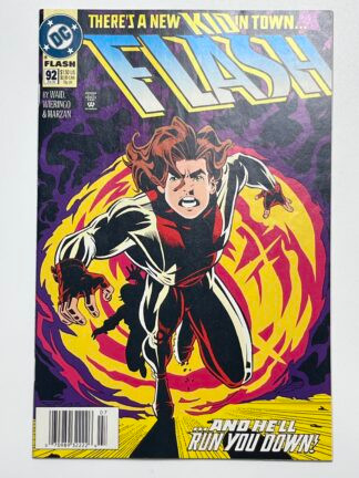 Flash #92 (1994) (Newsstand) 1st app. Impulse (Bart Allen)