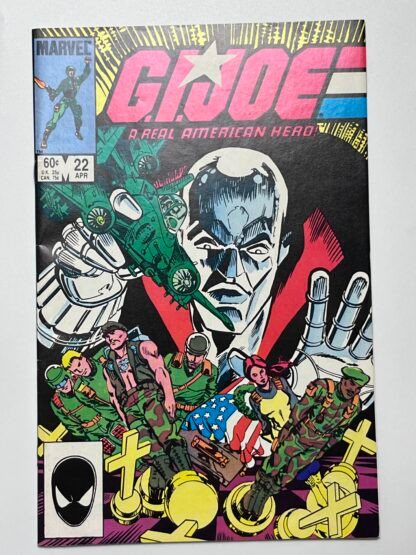G.I. Joe: A Real American Hero (Marvel) #22 (1984)  1st app. Duke, 1st app. Roadblock