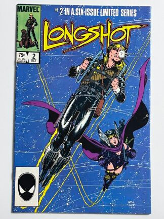 Longshot #2 (1985)  1st app. Ricochet Rita (Spiral)