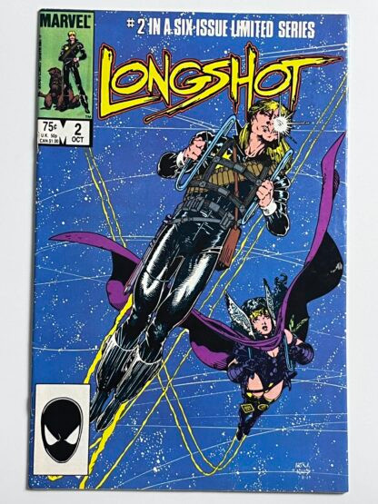 Longshot #2 (1985)  1st app. Ricochet Rita (Spiral)