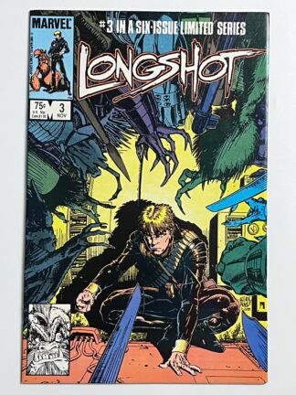 Longshot #3 (1985)  1st app. Mojo, Debut of Spiral's costume