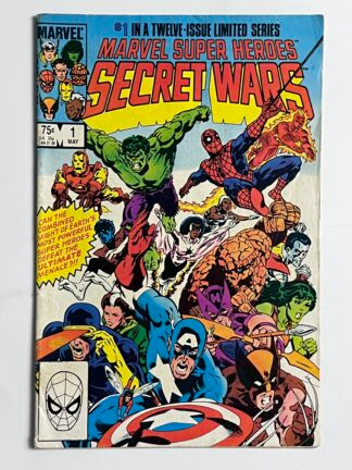 Marvel Super Heroes Secret Wars #1 (1984)  Premiere Issue, 1st cameo app. The Beyonder