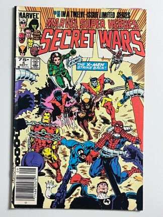 Marvel Super Heroes Secret Wars #5 (1984) (Newsstand)