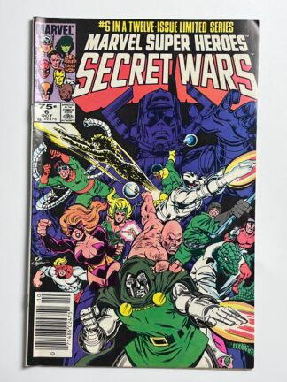 Marvel Super Heroes Secret Wars #6 (1984) (Newsstand) 1st cameo app. Spider-Woman (Julia Carpenter)