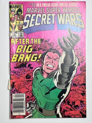 Marvel Super Heroes Secret Wars #12 (1985) (Newsstand) She-Hulk joins the Fantastic Four