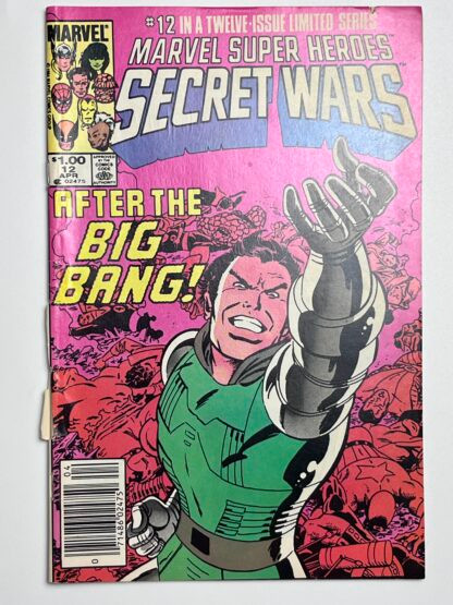 Marvel Super Heroes Secret Wars #12 (1985) (Newsstand) She-Hulk joins the Fantastic Four
