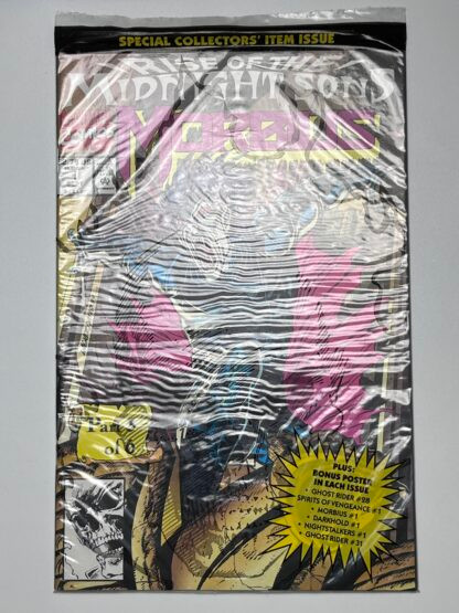 Morbius: The Living Vampire #1 (1992)  1st ongoing solo title feat. Morbius