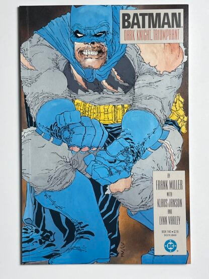 Batman: The Dark Knight Returns #2 (1986)  1st app. Robin (Carrie Kelley), Classic cover art by Frank Miller