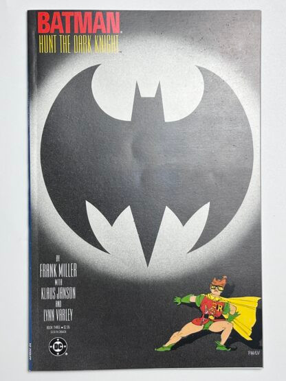 Batman: The Dark Knight Returns #3 (1986)  1st cover app. Robin (Carrie Kelley), Death of Joker