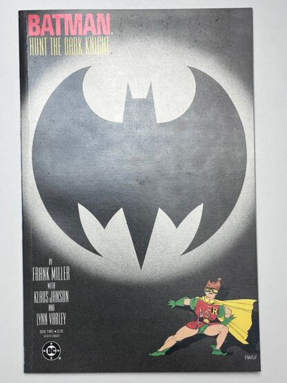 Batman: The Dark Knight Returns #3 (1986)  1st cover app. Robin (Carrie Kelley), Death of Joker