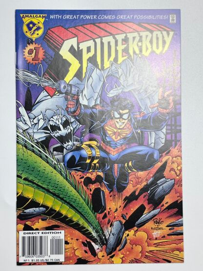 Spider-Boy #1 (1996)  1st app. of Spider-boy, Bizarnage, King Lizard