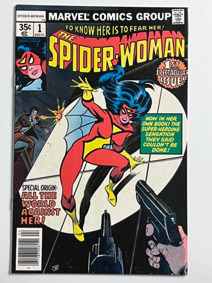 Spider-Woman #1 (1978)  Premiere Issue, Origin & 1st solo series of Spider-Woman (Jessica Drew)