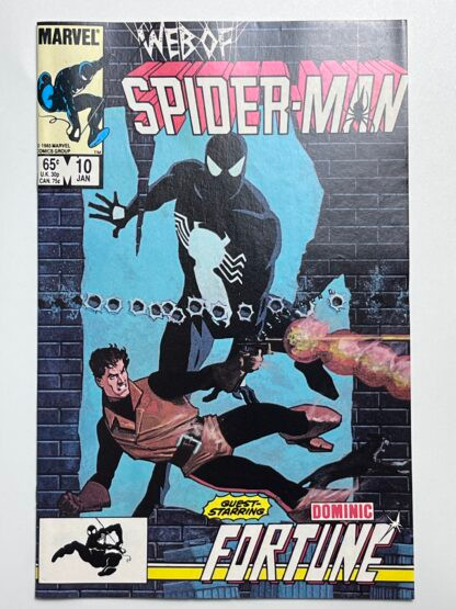 Web of Spider-Man #10 (1986)  1st full app. Jerry Fortunov