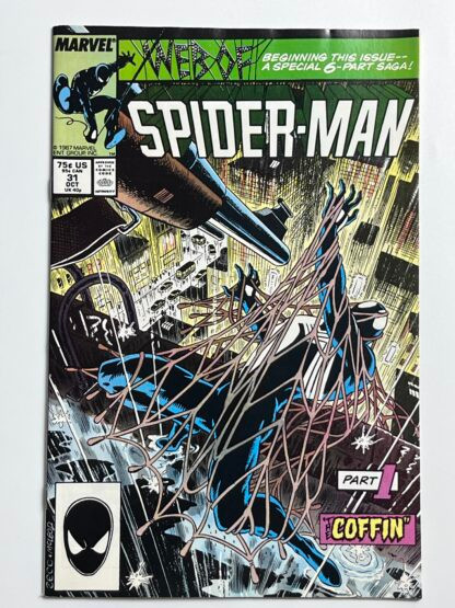 Web of Spider-Man #31 (1987)  Start of the 'Kraven's Last Hunt' Storyline