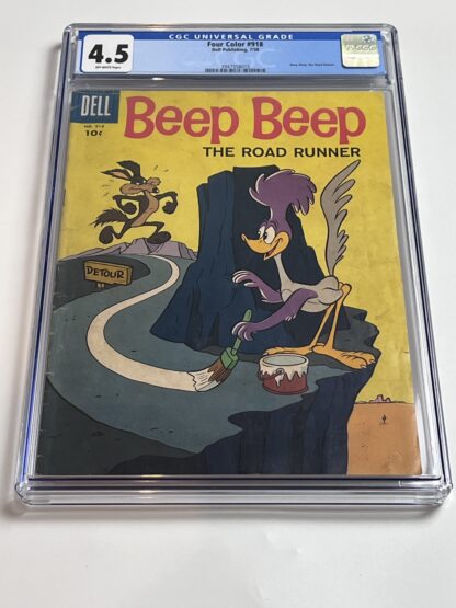 Four Color Series II #918 CGC 4.5 (1958) 1st app. Road Runner, 1st app. Wile E. Coyote