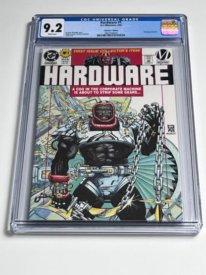 Hardware #1 CGC 9.2 (1993) 1st app. Hardware