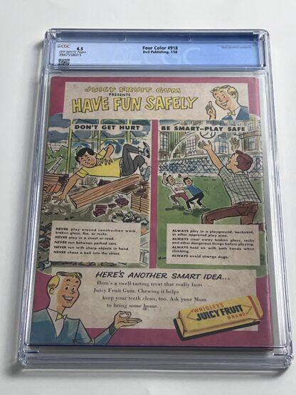 Four Color Series II #918 CGC 4.5 (1958) 1st app. Road Runner, 1st app. Wile E. Coyote - Image 2