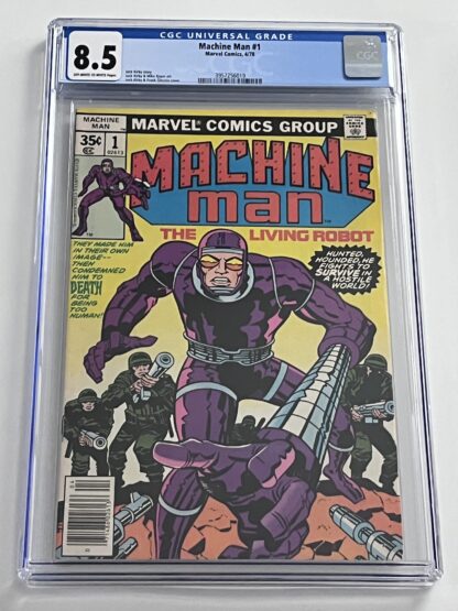 Machine Man #1 CGC 8.5 (1978) Premiere Issue