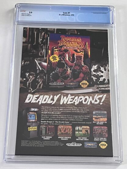 Icon #1 CGC 9.0 (1993) 1st app. Icon, 1st app. Rocket - Image 2