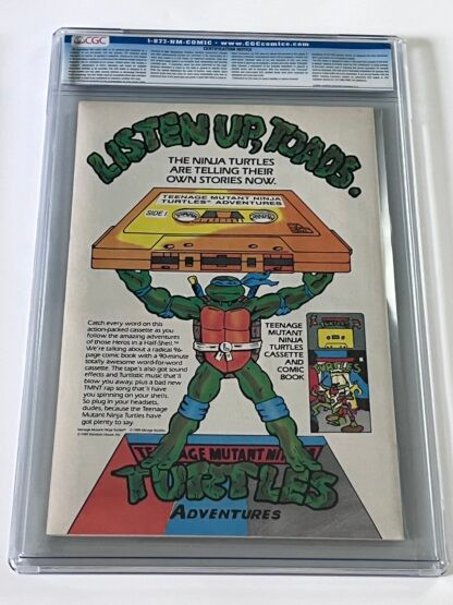 Teenage Mutant Ninja Turtles Adventures #2 CGC 9.4 (1989) - Image 2