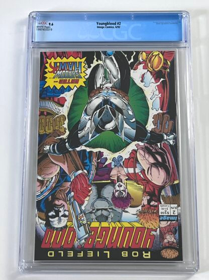 Youngblood #2 CGC 9.6 (1992) 1st app. Shadowhawk, 1st app. Prophet - Image 2