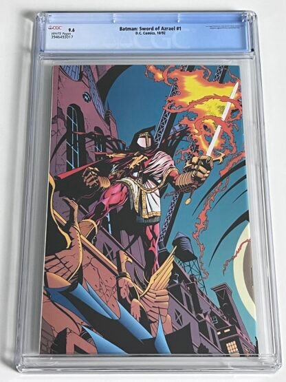 Batman: Sword of Azrael #1 CGC 9.6 (1992) 1st app. Azrael - Image 2