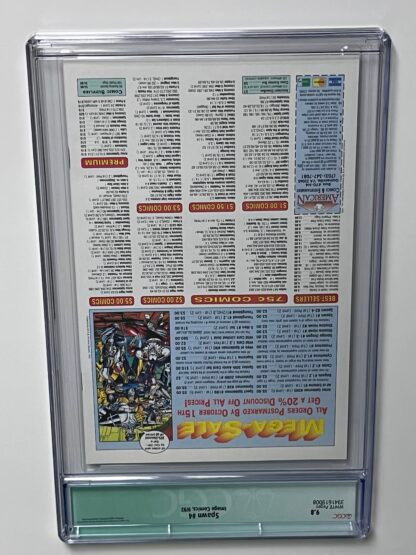 Spawn #4 CGC 9.8 (1992) 1st cover app. Violator, Qualified green label- coupon cutout - Image 2