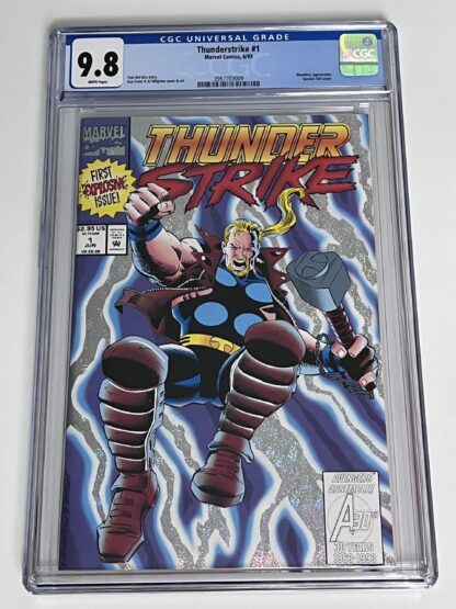 Thunderstrike #1 CGC 9.8 (1993) 1st solo series of Thunderstrike