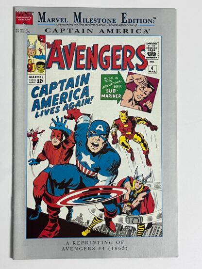 Marvel Milestone Editions #1 (1995) reprints Avengers #4