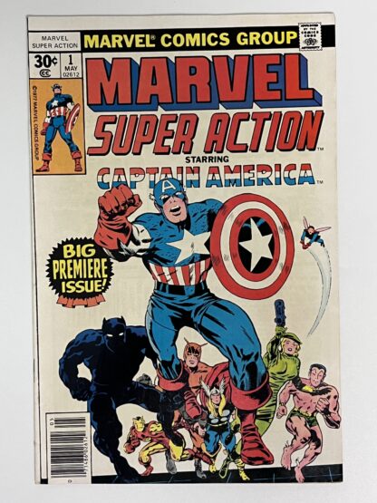 Marvel Super Action #1 (1977) (Newsstand) reprints Captain America #100