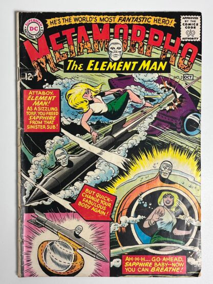 Metamorpho #2 (1965)  2nd app. Metamorpho