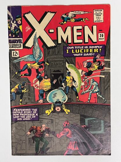 Uncanny X-Men #20 (1966)  3rd app. Blob, Origin of Professor X