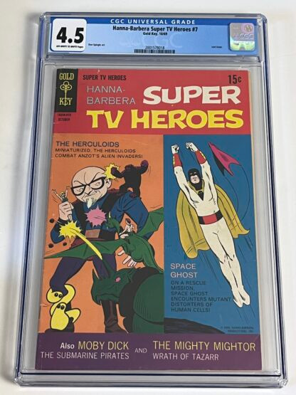 Hanna Barbera Super TV Heroes #7 CGC 4.5 (1969)